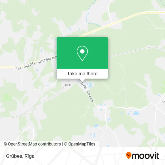 Grūbes map