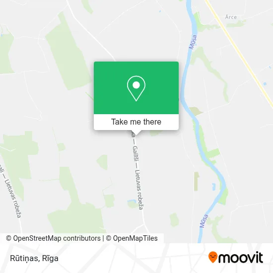 Rūtiņas map