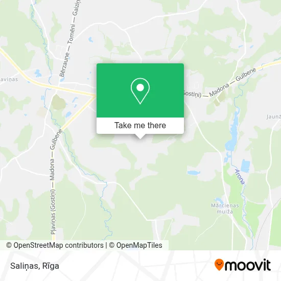 Saliņas map