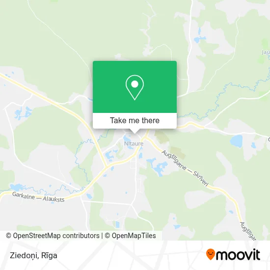 Ziedoņi map