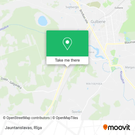Jauntanslavas map