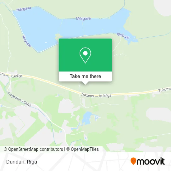 Dunduri map