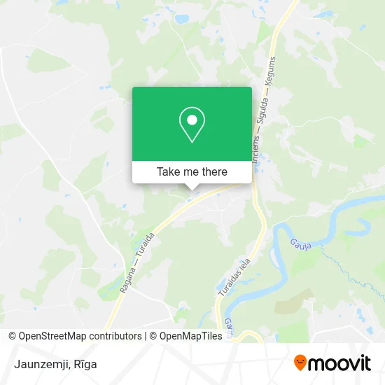 Jaunzemji map