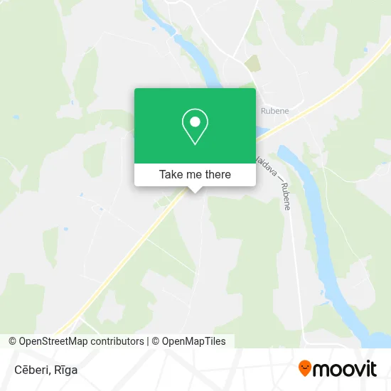 Cēberi map