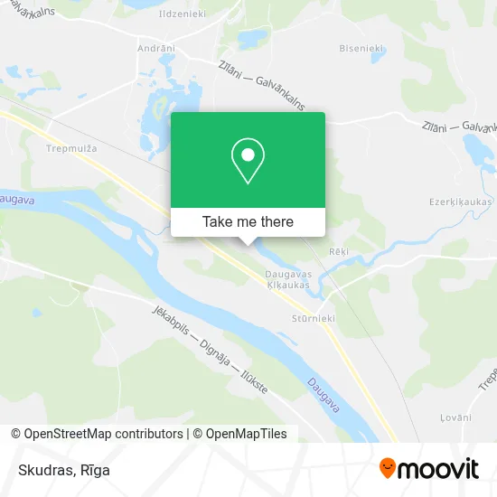 Skudras map
