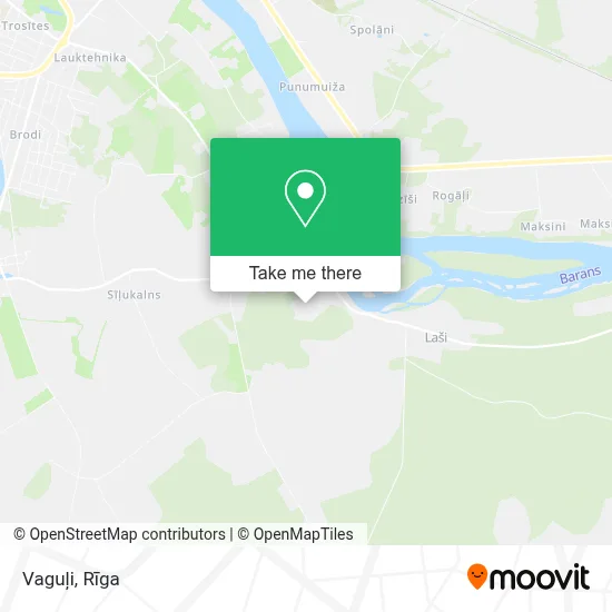 Vaguļi map