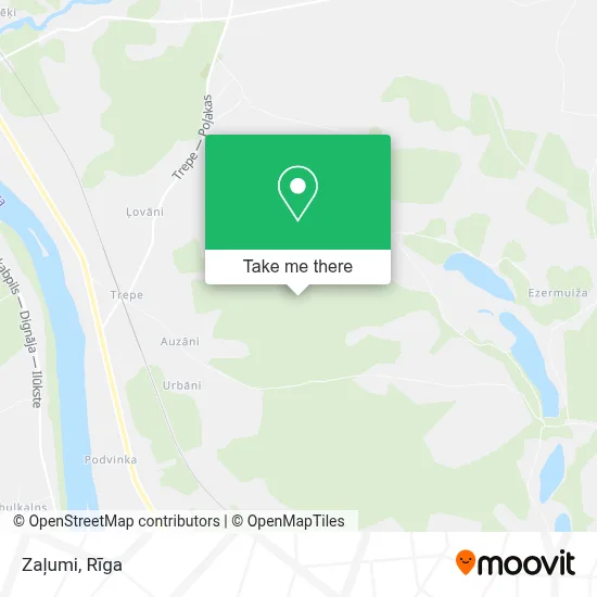 Zaļumi map