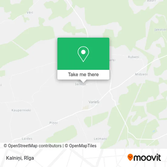 Kalniņi map