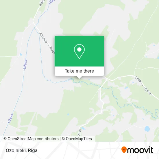 Ozolnieki map