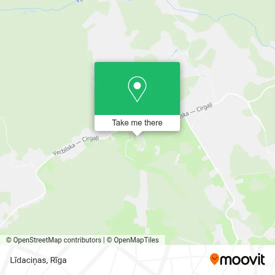 Līdaciņas map