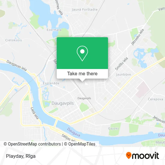 Playday map
