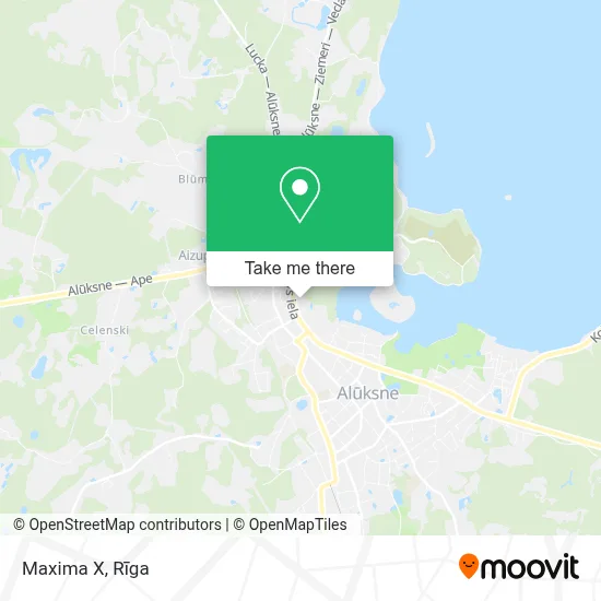 Maxima X map