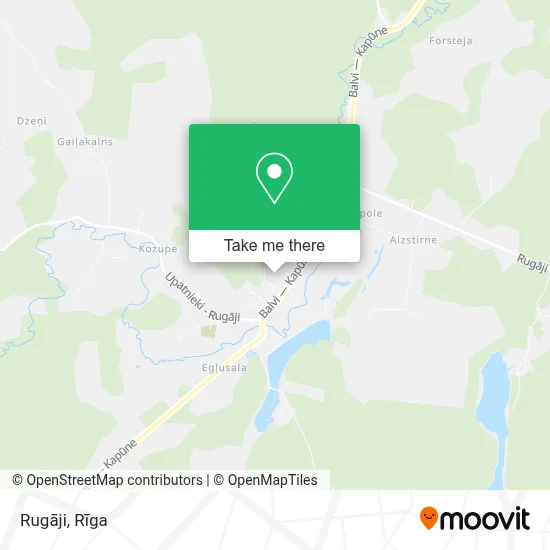 Rugāji map