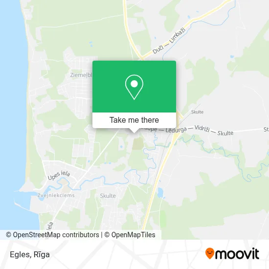 Egles map