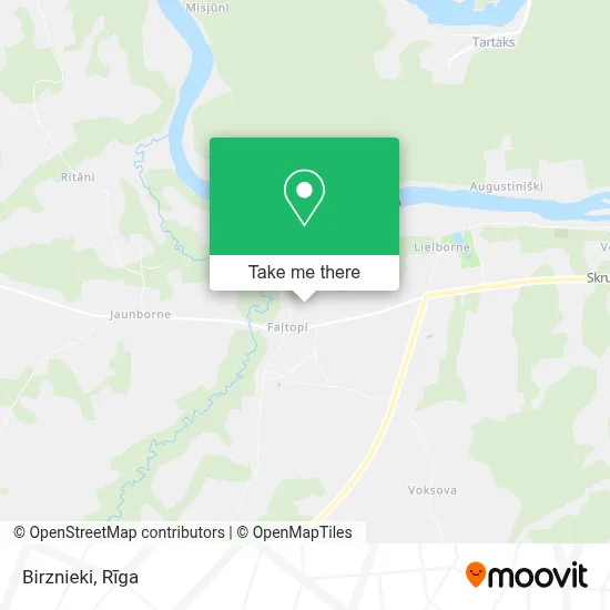 Birznieki map