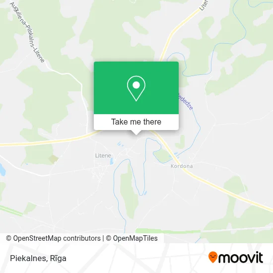 Piekalnes map