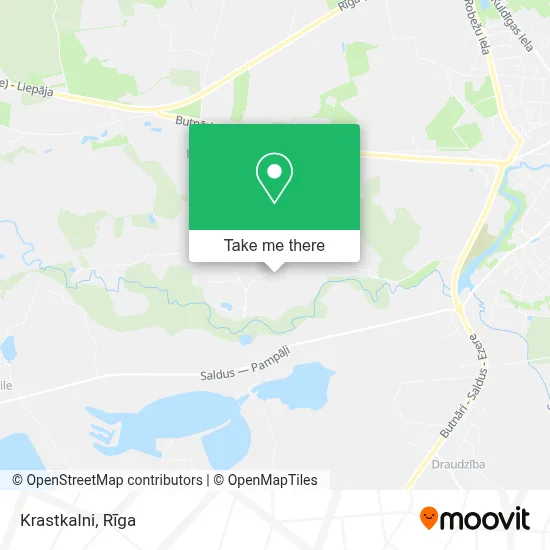 Krastkalni map