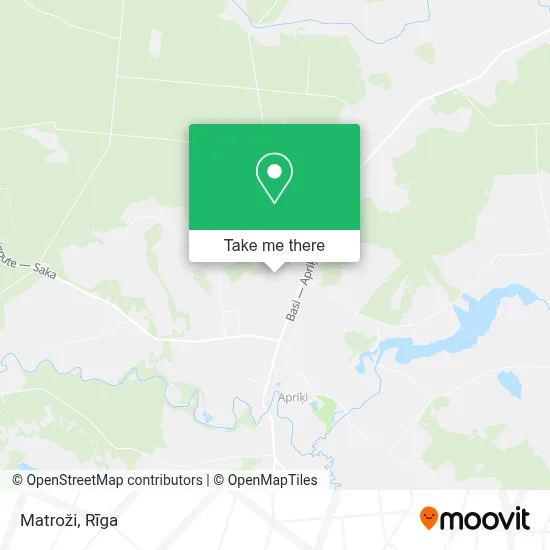 Matroži map
