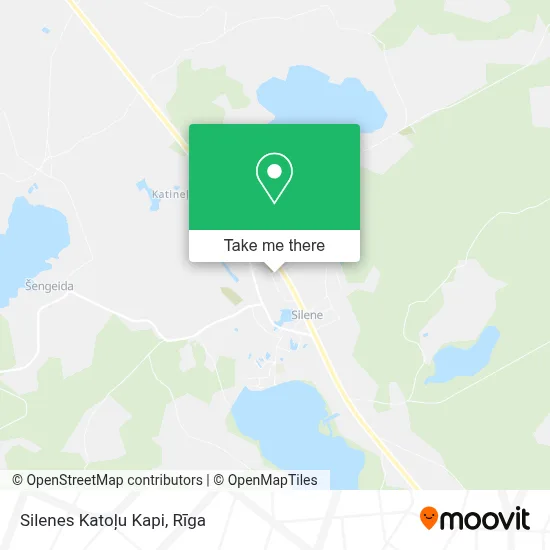 Silenes Katoļu Kapi map