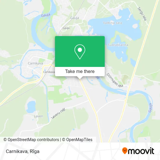 Carnikava map