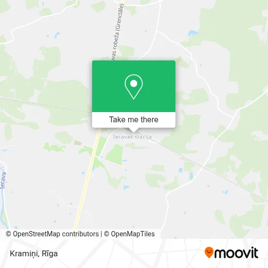 Kramiņi map