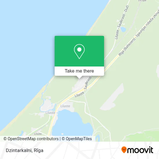 Dzintarkalni map