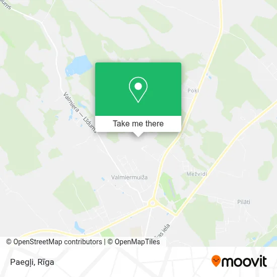 Paegļi map