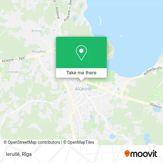 Ierullē map
