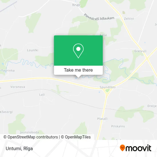 Untumi map