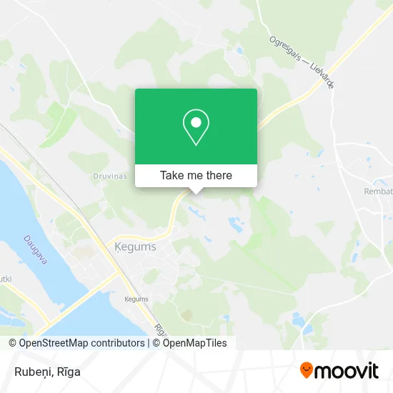 Rubeņi map