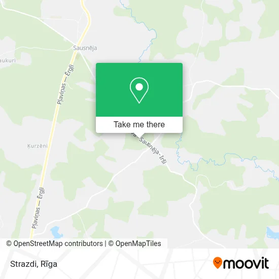 Strazdi map