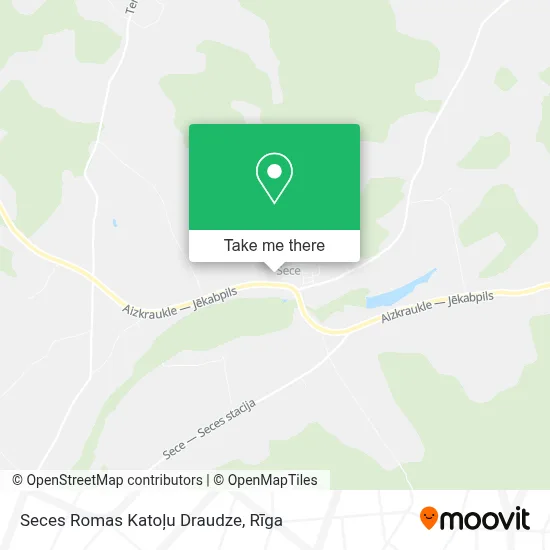 Seces Romas Katoļu Draudze map