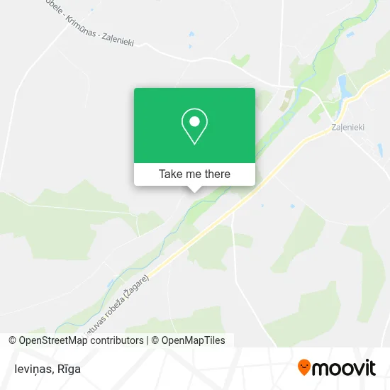 Ieviņas map