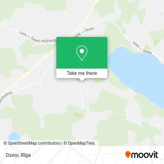 Dzeņi map