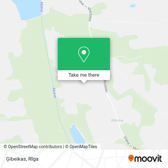 Ģibeikas map