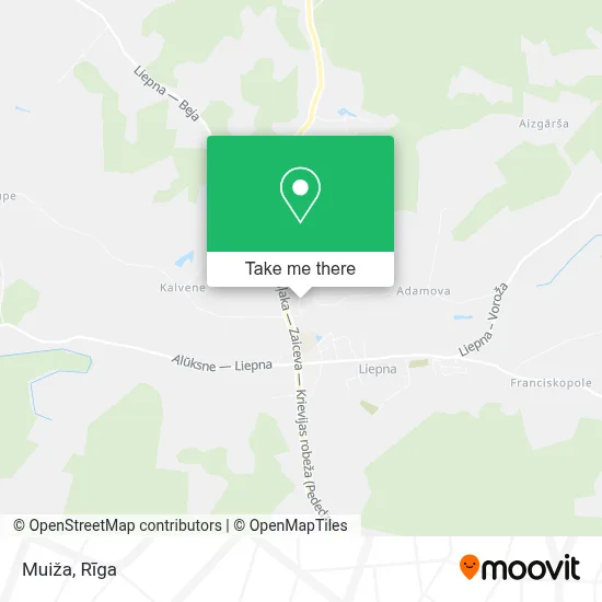 Muiža map