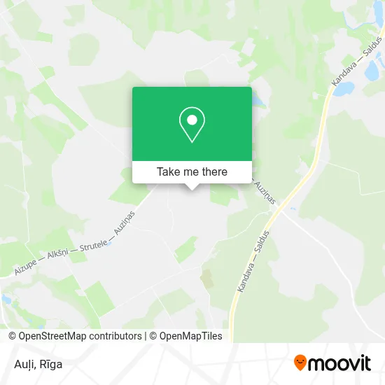 Auļi map