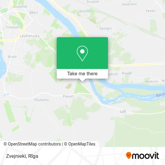 Zvejnieki map