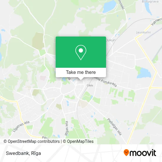 Swedbank map