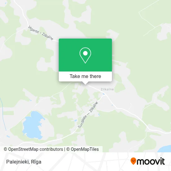 Palejnieki map