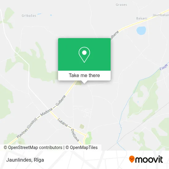 Jaunlindes map