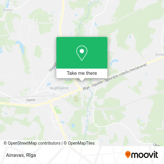 Ainavas map