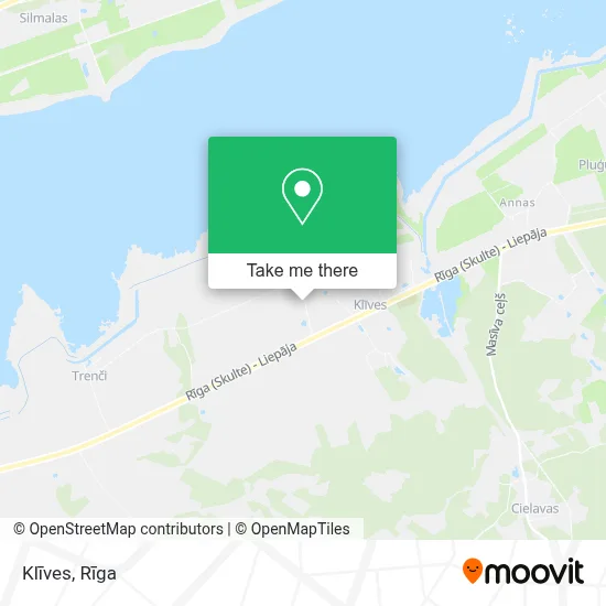 Klīves map