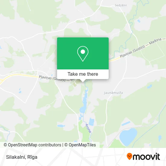 Silakalni map