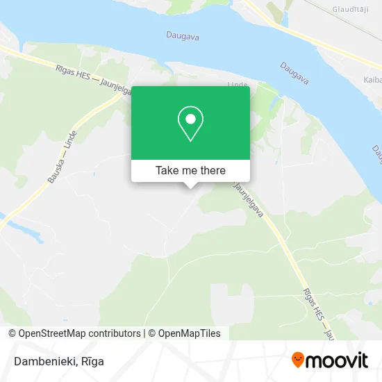 Dambenieki map