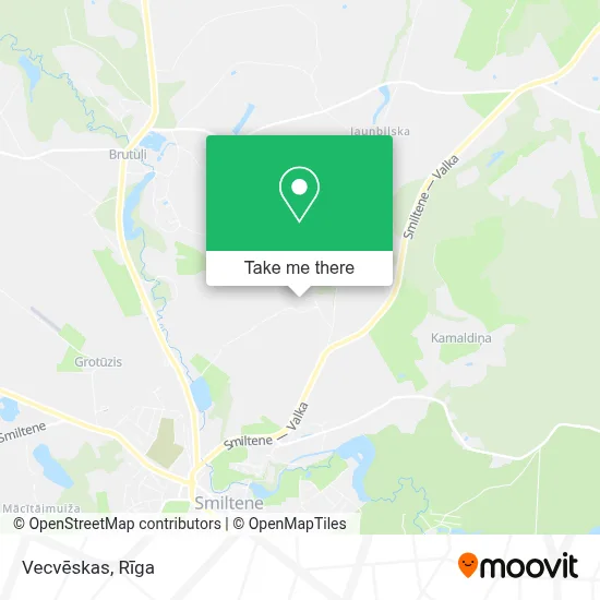 Vecvēskas map