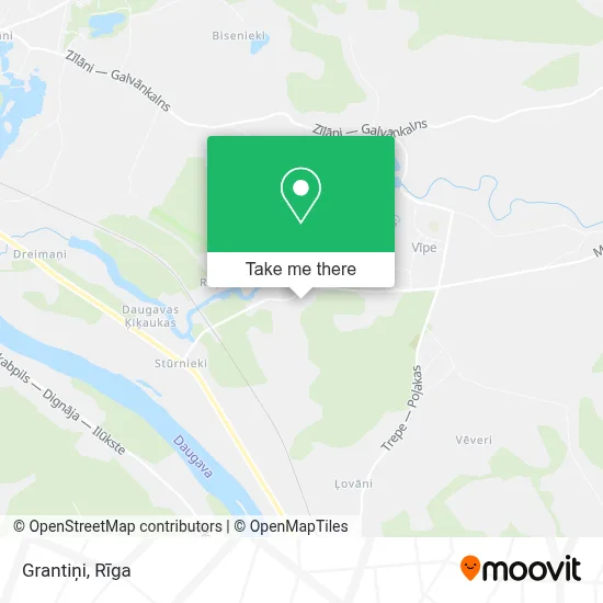 Grantiņi map