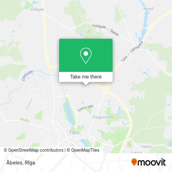 Ābeles map