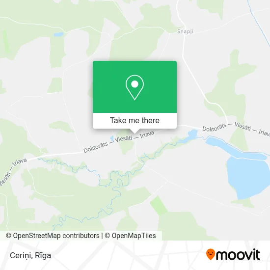 Ceriņi map