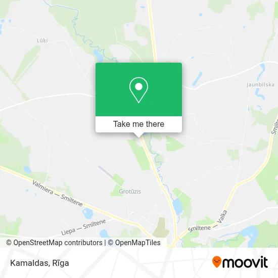Kamaldas map